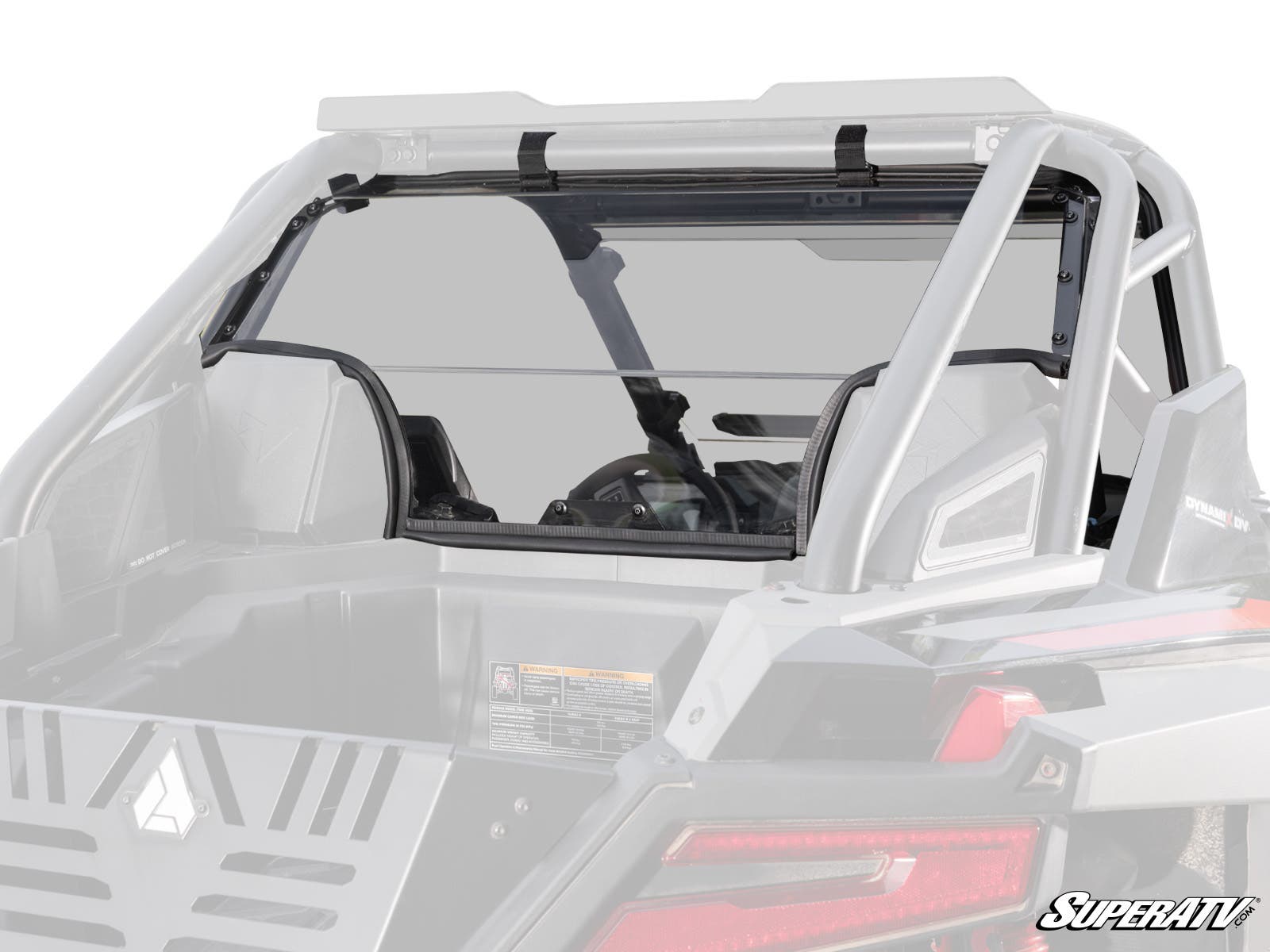 Polaris RZR Turbo R Rear Windshield