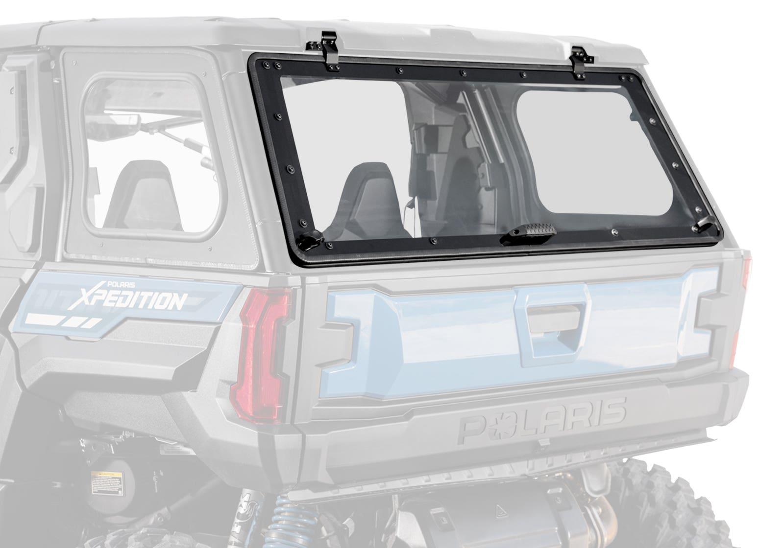 Polaris Xpedition ADV Rear Flip Windshield