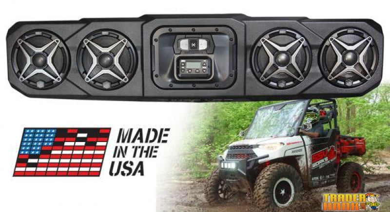 Polaris Ranger 4-Speaker Overhead Sound Bar | UTV ACCESSORIES - Free shipping