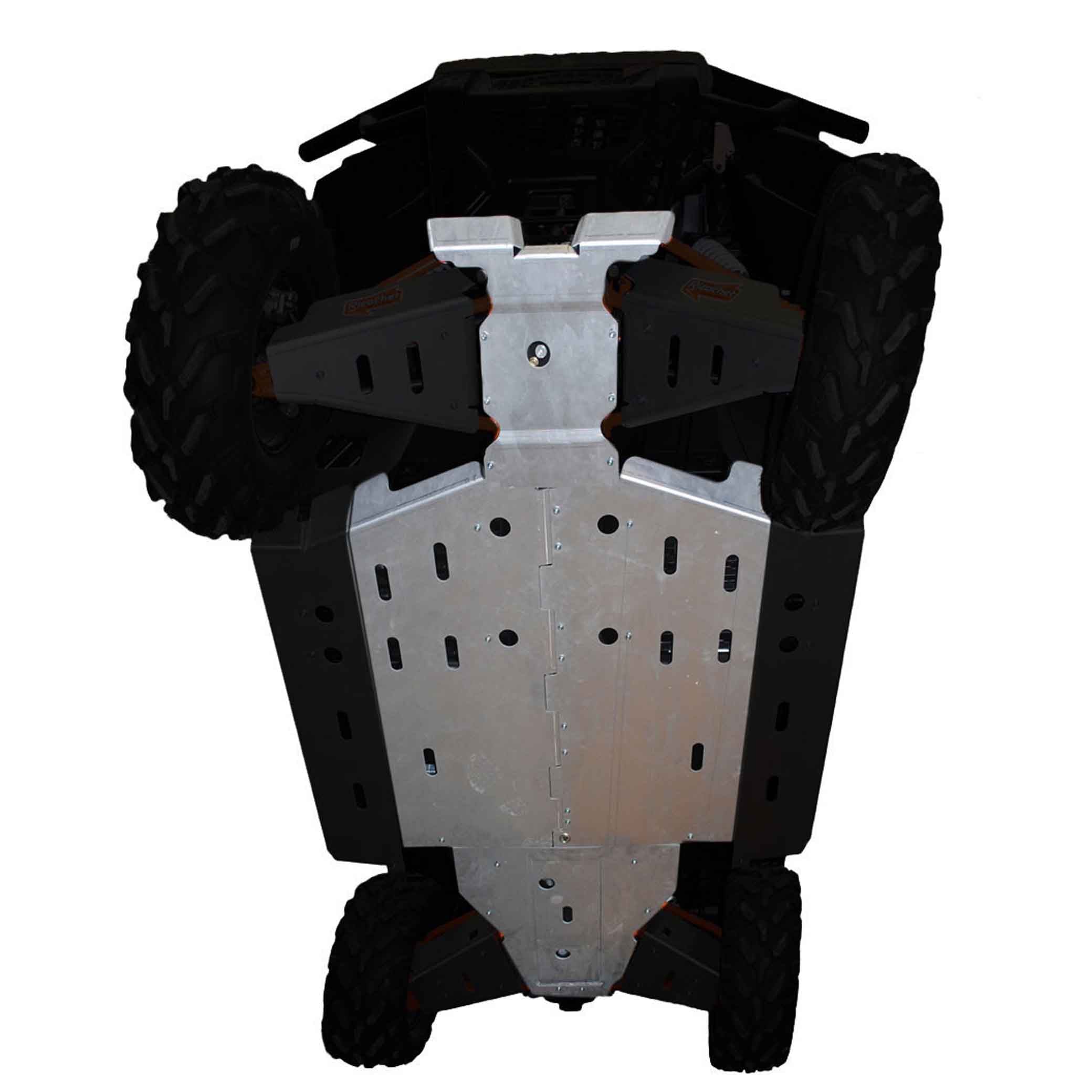 Polaris Ranger XP 900 High Lifter Edition Ricochet 4-Piece Full Frame Skid Plate Set