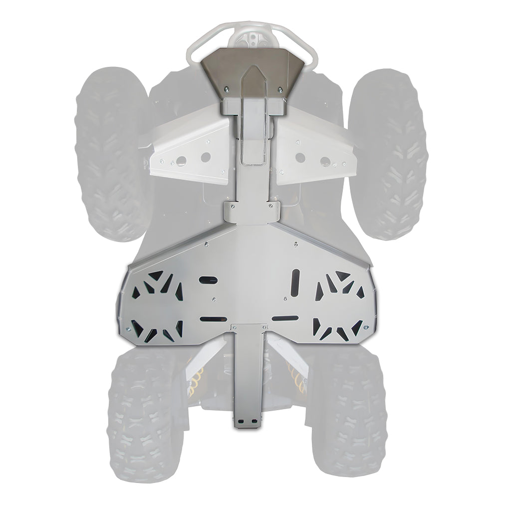 Can-Am Renegade 800 Ricochet 3-Piece Full Frame & Floorboard Aluminum Skid Plate Set