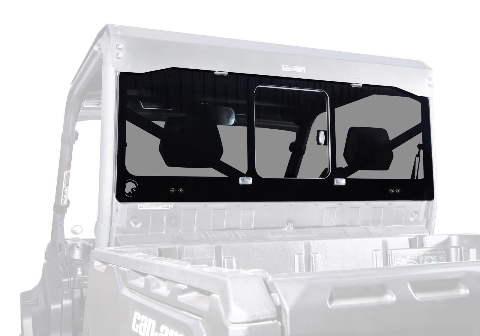 Can-Am Defender Glass Sliding Rear Windshield