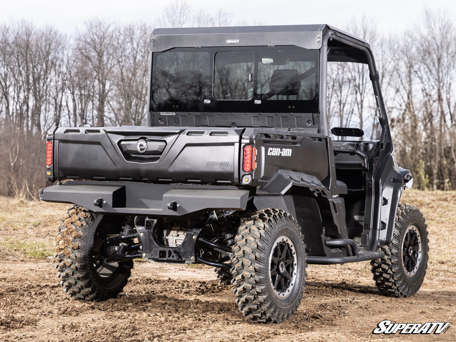 Can-Am Defender HD8 Glass Sliding Rear Windshield