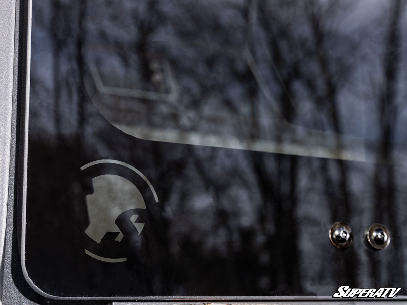 Can-Am Defender HD9 Glass Sliding Rear Windshield