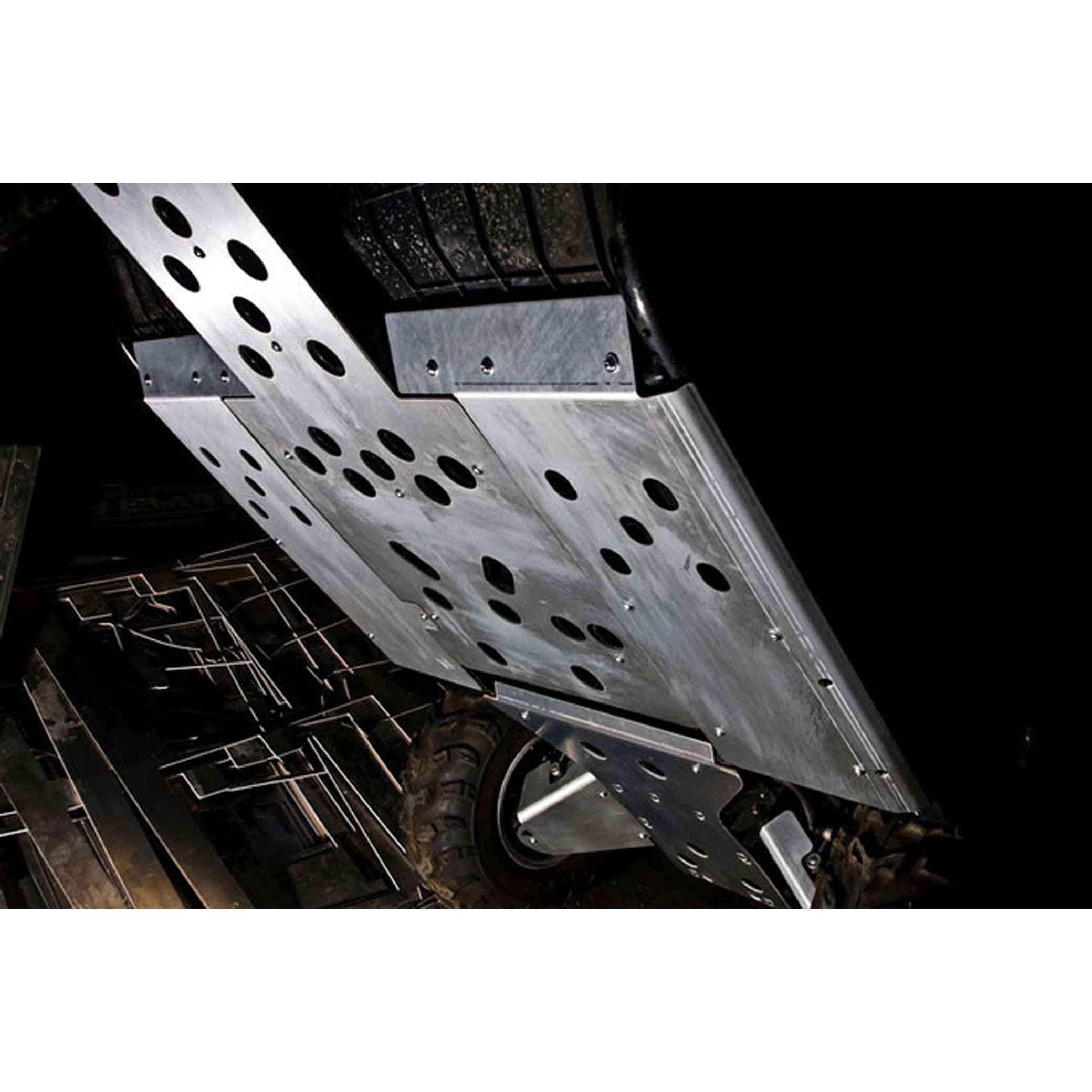 Yamaha Rhino 450 and 660 Ricochet 7-Piece Complete Aluminum Skid Plate Set 2004-2005