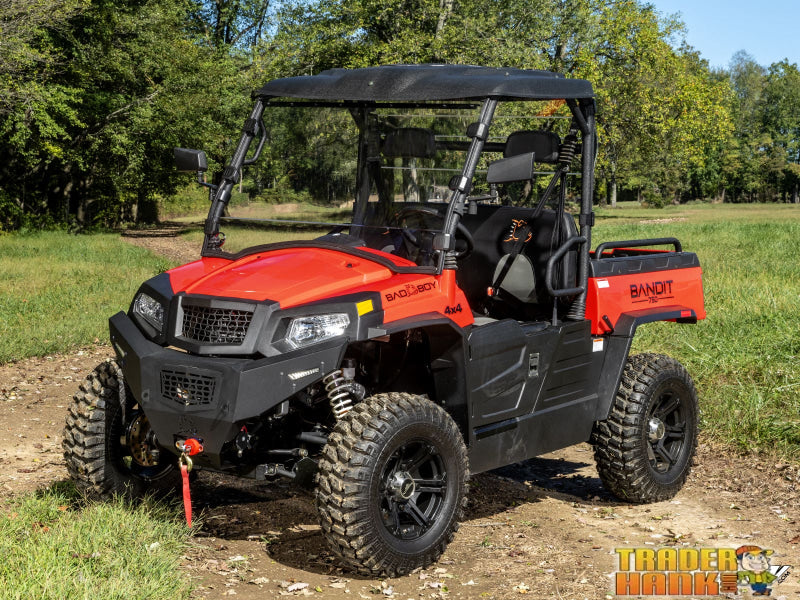 RK Performance Scratch-Resistant Full Windshield | UTV Accessories - Free shipping