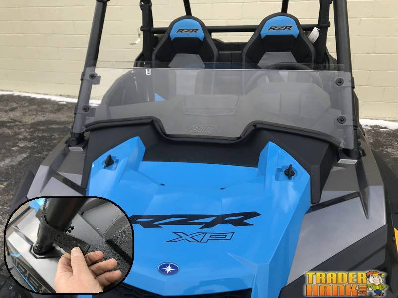 RZR Turbo and RZR XP1000 Half Windshield/ Wind Deflector | UTV ACCESSORIES - Free Shipping