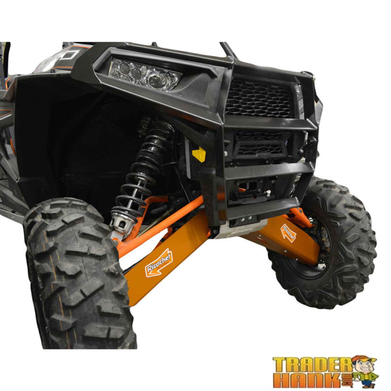 RZR XP 1000 Desert Edition Ricochet 10-Piece Complete Aluminum or UHMW Skid Plate set | Free shipping