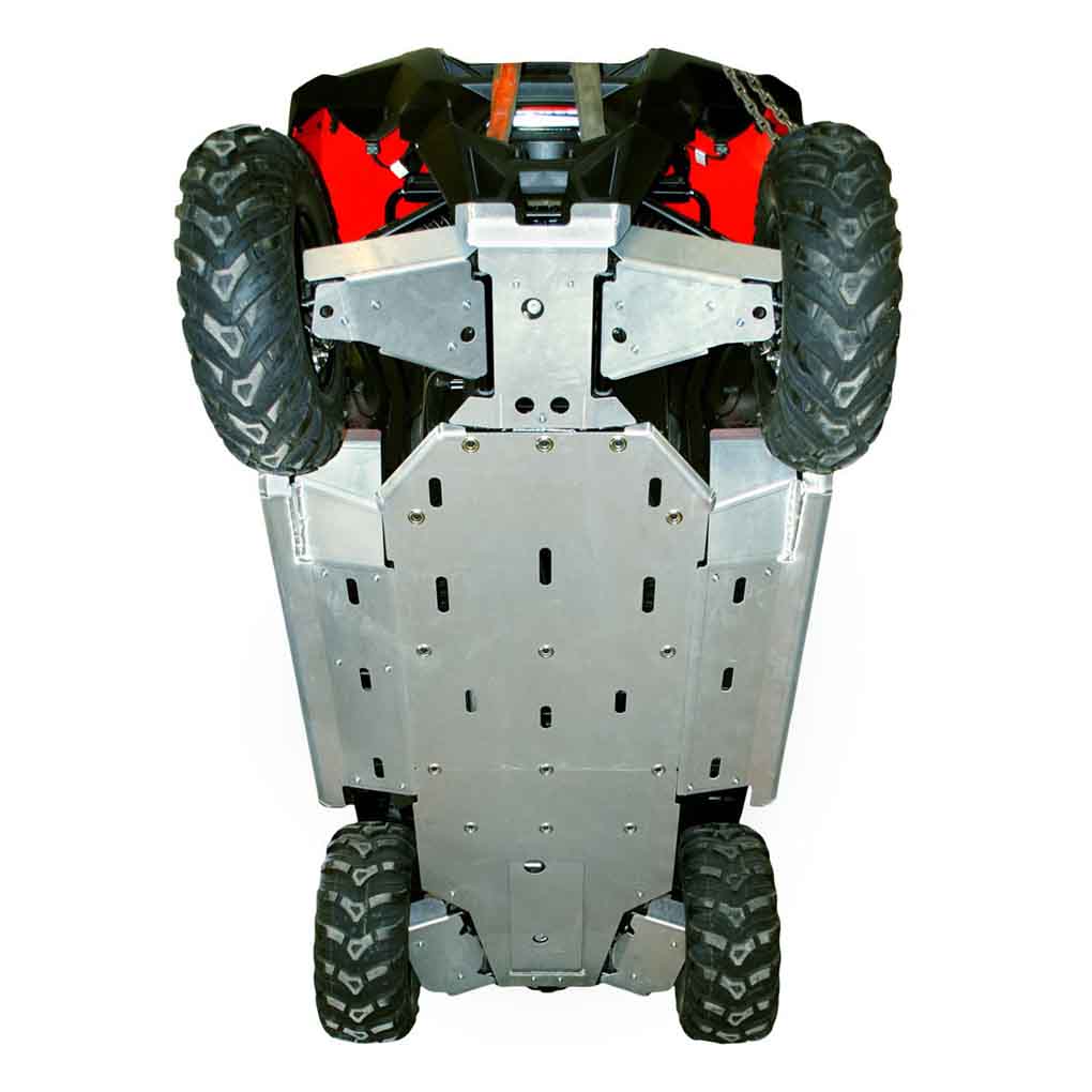 Polaris RZR 570 Ricochet 9-Piece Complete Aluminum Skid Plate Set