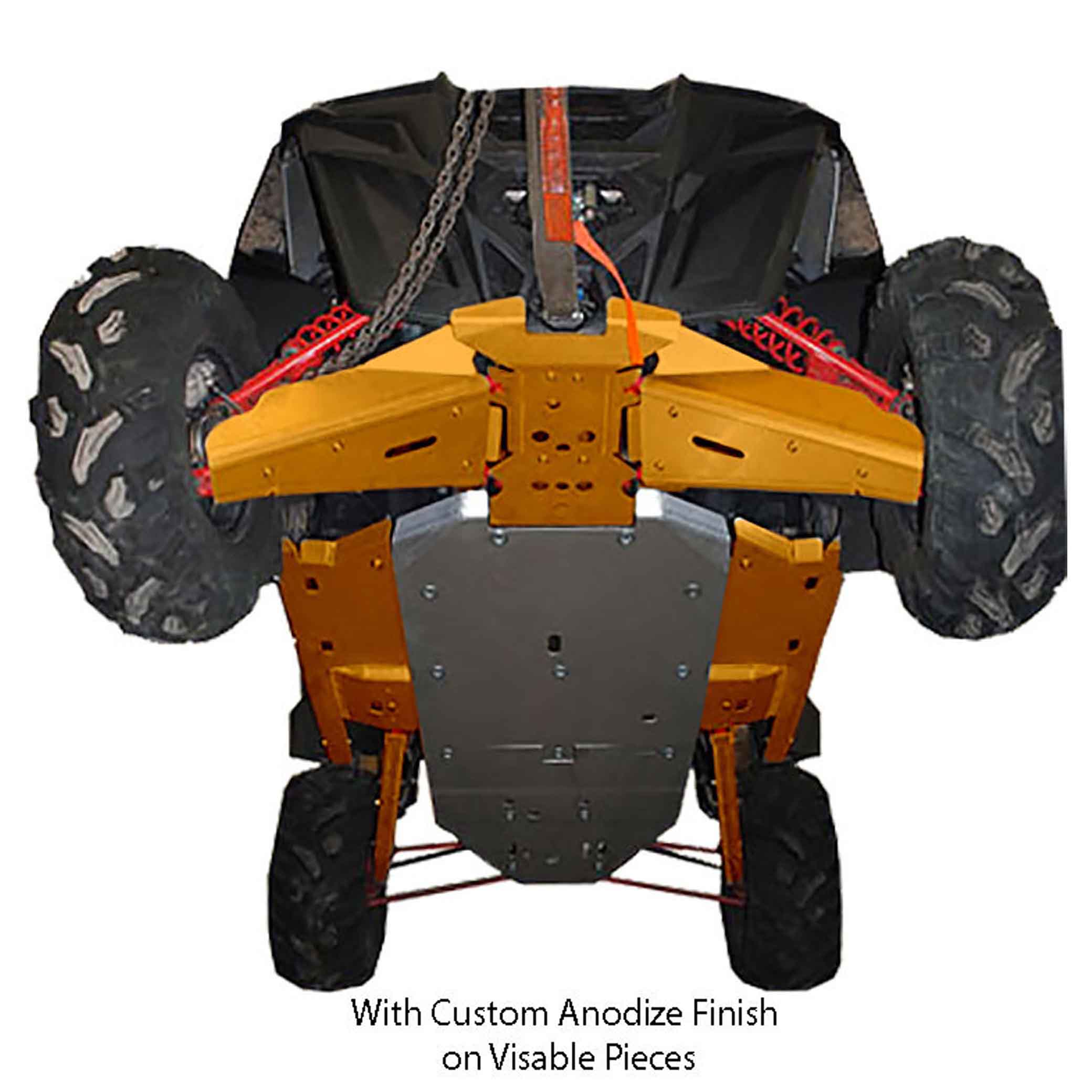 Polaris RZR 900 XP Ricochet 9-Piece Complete Aluminum Skid Plate Set