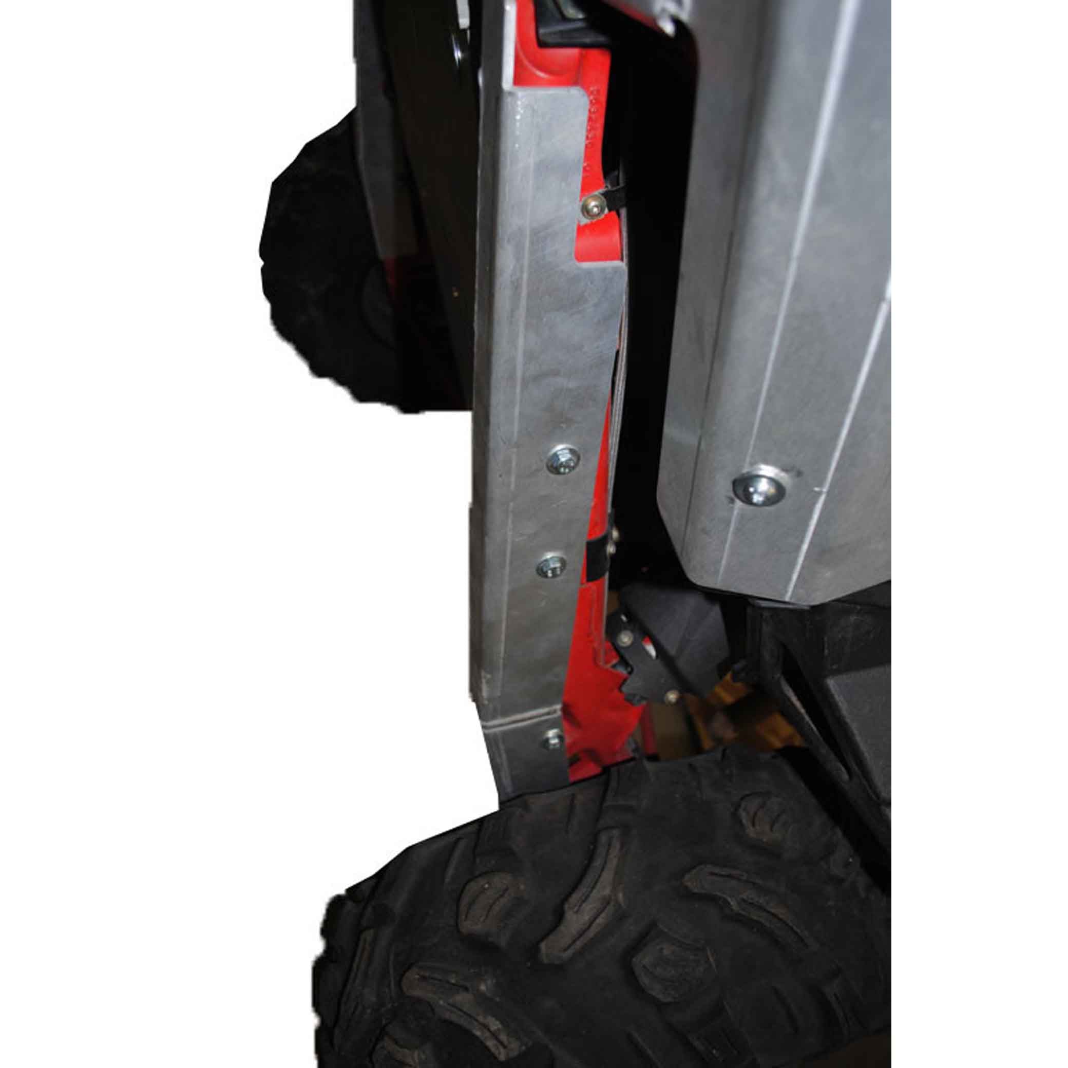 Polaris RZR 900 Jagged X Ricochet 10-Piece Complete Aluminum Skid Plate Set