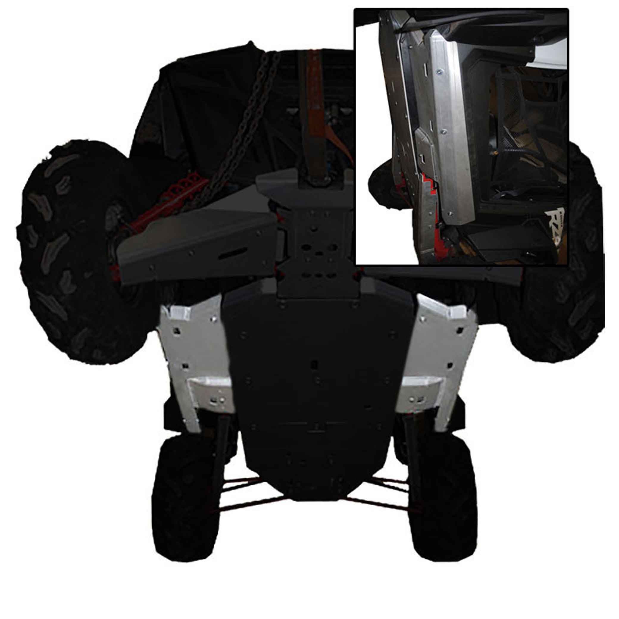 Polaris RZR 900 XP Ricochet 2-Piece Aluminum Rock Slider Set