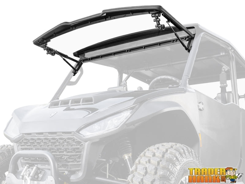 Segway Fugleman UT10 Scratch-Resistant Flip Windshield | UTV Accessories - Free shipping