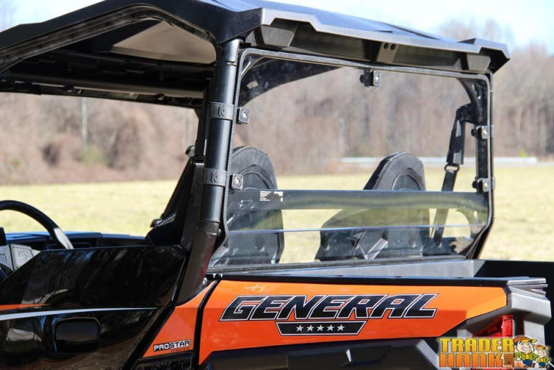 Seizmik Polaris General Hard Rear Dust Panel - Reg Poly | UTV ACCESSORIES - Free Shipping