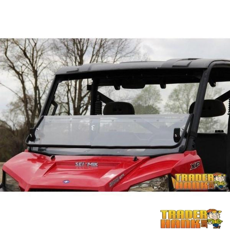 Seizmik Pro Fit Polaris Ranger Full Size Versa Fold Windshield - Hard Coated | UTV ACCESSORIES - Free Shipping