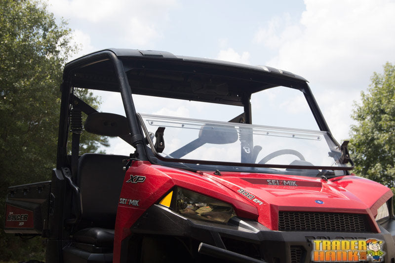 Seizmik Polaris Ranger 900 Crew Versa Fold Windshield - Hard Coated | Free shipping