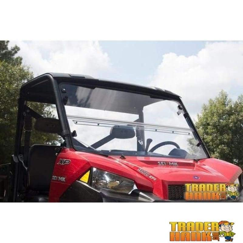 Seizmik Pro Fit Polaris Ranger Full Size Versa Fold Windshield - Hard Coated | UTV ACCESSORIES - Free Shipping