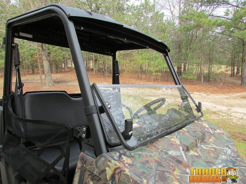 Seizmik Polaris Ranger Mid Size 570 Crew Versa Fold Windshield - Reg Poly | ATV ACCESSORIES - Free Shipping