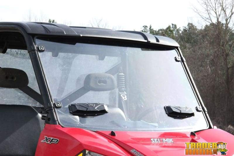 Seizmik Pro Fit Polaris Ranger XP 1000 Full Size Versa-Vent Windshield | UTV ACCESSORIES - Free Shipping