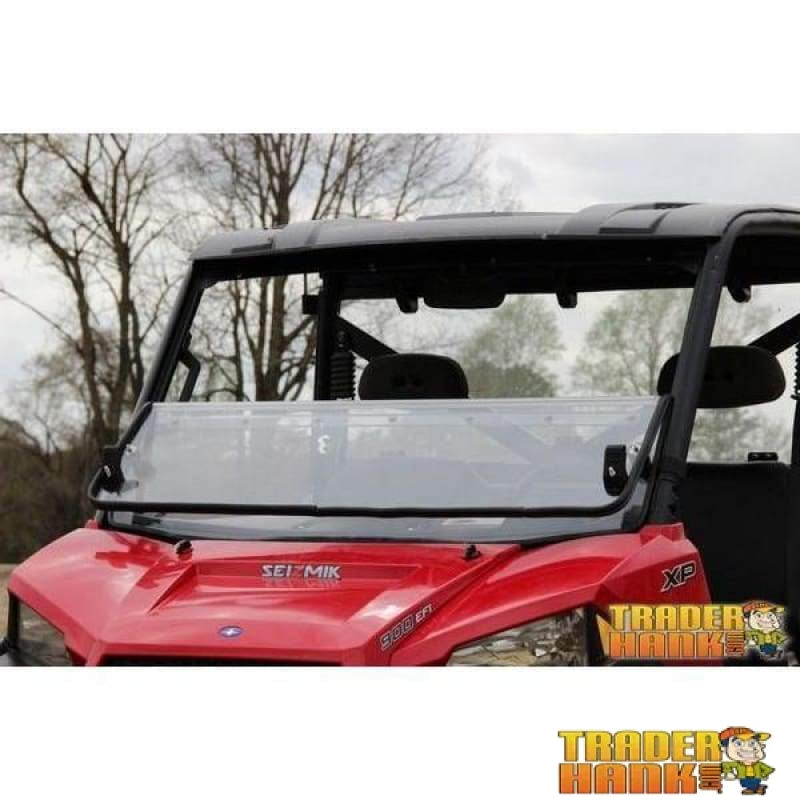Seizmik Pro Fit Polaris Ranger Full Size Versa Fold Windshield - Hard Coated | UTV ACCESSORIES - Free Shipping