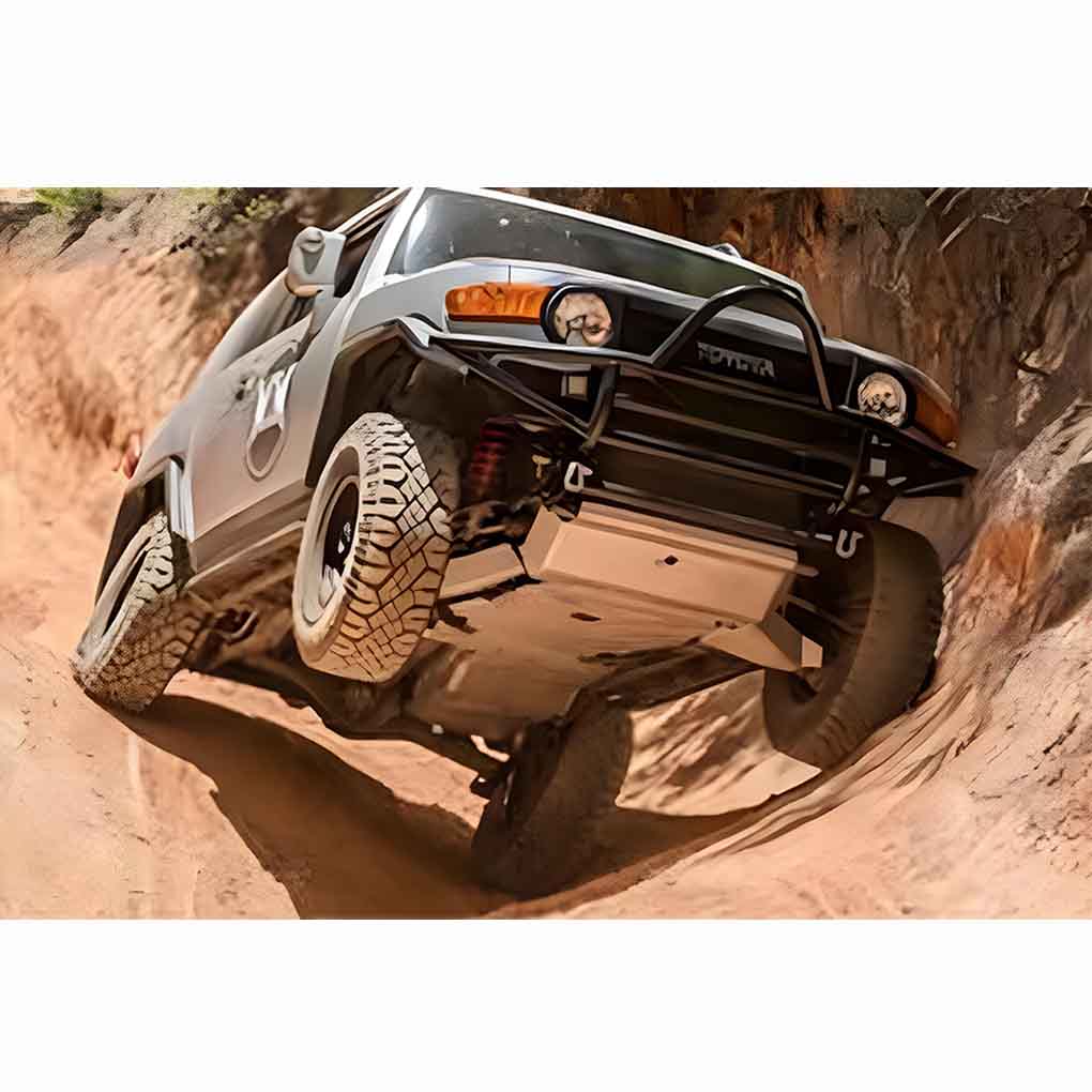 Toyota FJ Cruiser Ricochet Heavy Duty Front Bash Plate & Engine Skid Plate