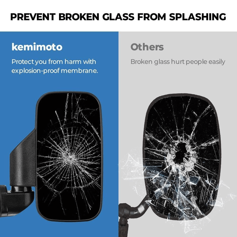 Side Mirrors for Pro Fit/Inset Roll Bars