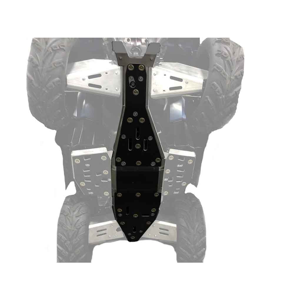 Polaris Sportsman 850 Ultimate Trail Ricochet 2-Piece Full Frame Aluminum or with UHMW Layer Skid Plate Set