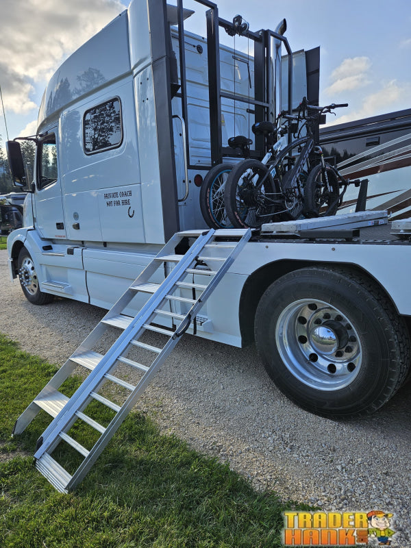 Step Ramp 5-Step Folding Aluminum E-Bike Ramp | Free shipping