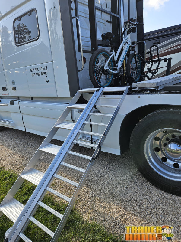 Step Ramp 5-Step Folding Aluminum E-Bike Ramp | Free shipping