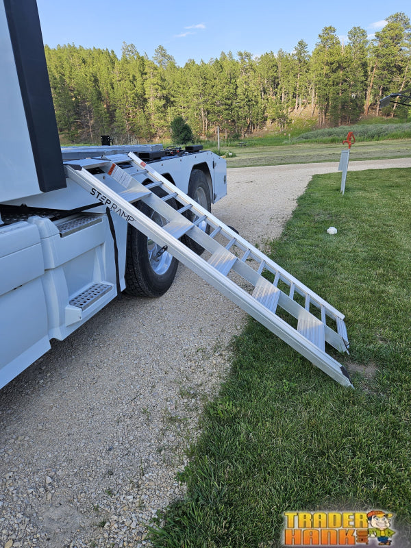 Step Ramp 6-Step Folding Aluminum E-Bike Ramp | Free shipping