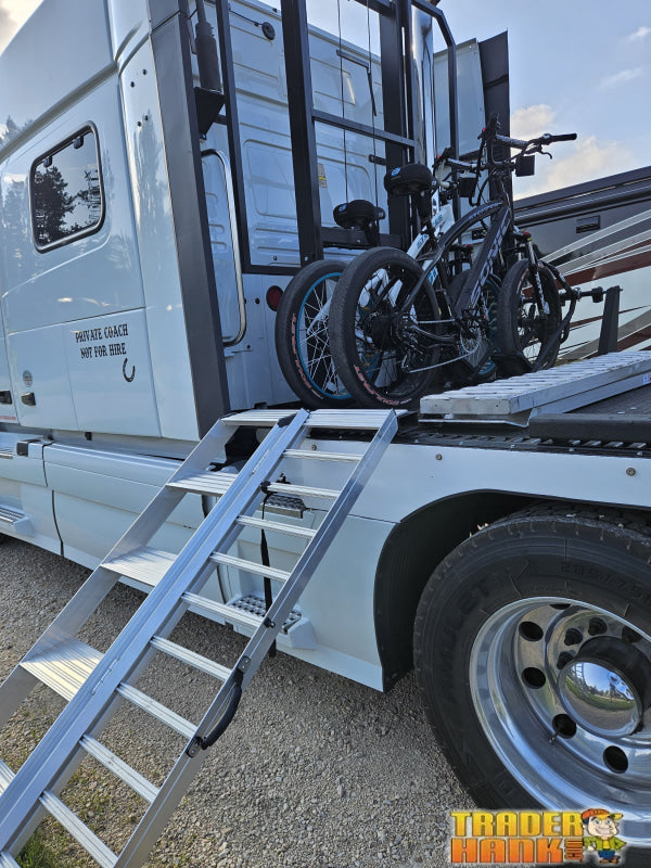 Step Ramp 6-Step Folding Aluminum E-Bike Ramp | Free shipping