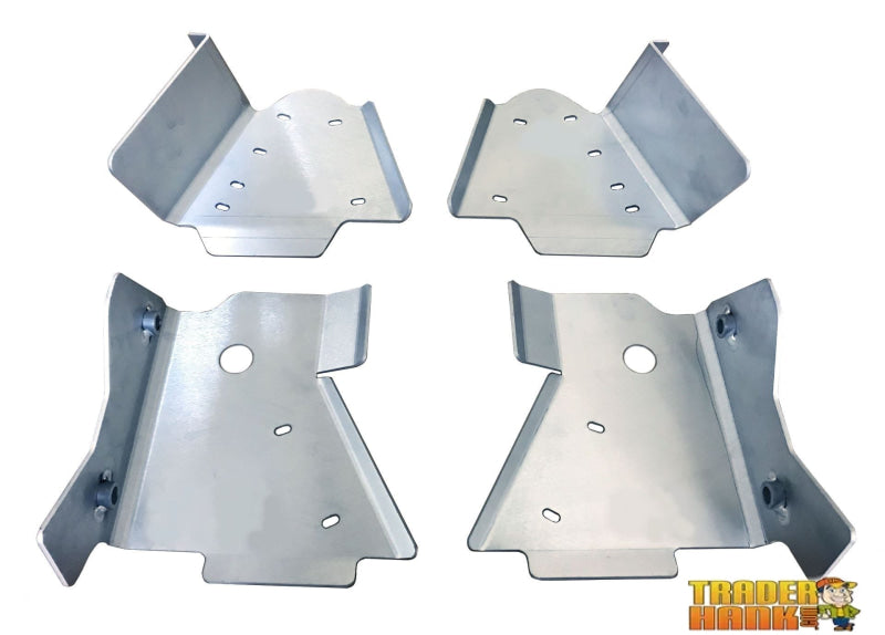 Suzuki King Quad 750 (also 450/500/700) Ricochet 4-Piece Aluminum A-Arm & CV Boot Guard Set | Ricochet Skid Plates - Free Shipping
