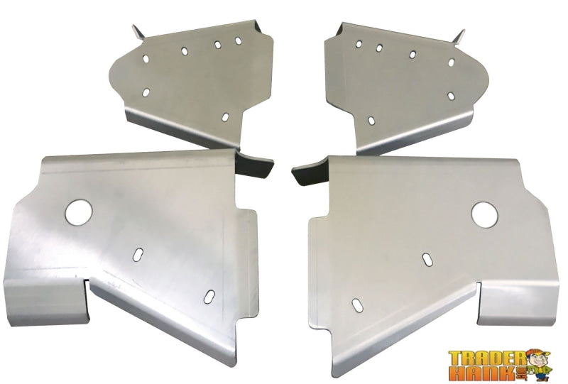 Suzuki King Quad 750 (also 450/500/700) Ricochet 4-Piece Aluminum A-Arm & CV Boot Guard Set | Ricochet Skid Plates - Free Shipping