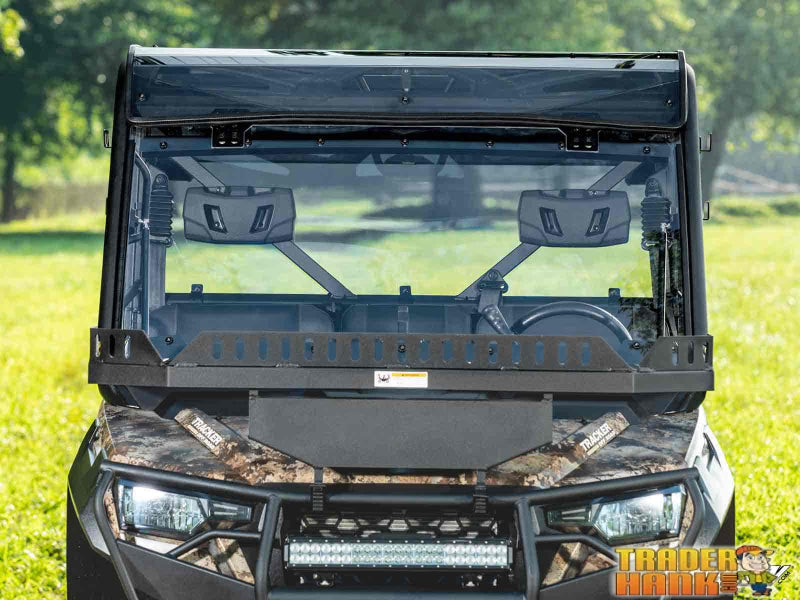 Tracker 800SX Scratch-Resistant Flip Windshield | UTV Accessories - Free shipping