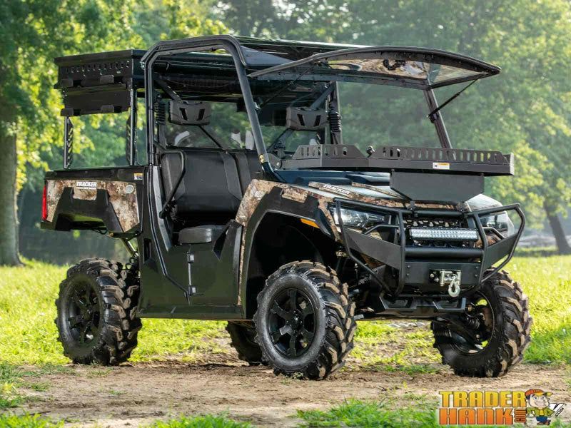 Tracker 800SX Scratch-Resistant Flip Windshield | UTV Accessories - Free shipping