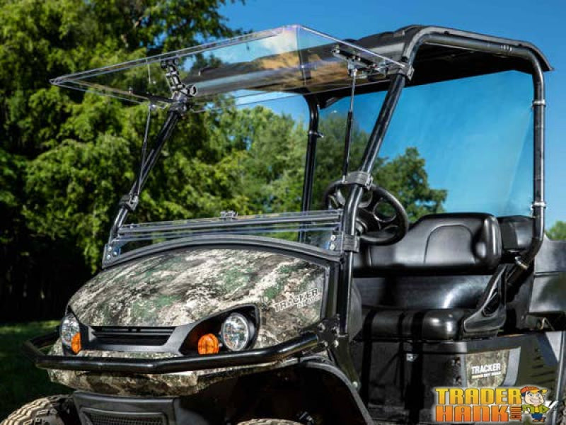 Tracker OX400 Scratch-Resistant Flip Windshield | UTV Accessories - Free shipping