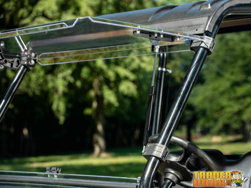 Tracker OX400 Scratch-Resistant Flip Windshield | UTV Accessories - Free shipping