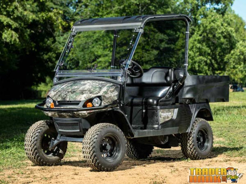 Tracker OX400 Scratch-Resistant Flip Windshield | UTV Accessories - Free shipping