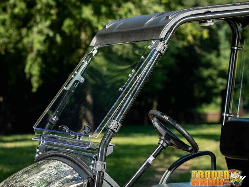 Tracker OX400 Scratch-Resistant Flip Windshield | UTV Accessories - Free shipping