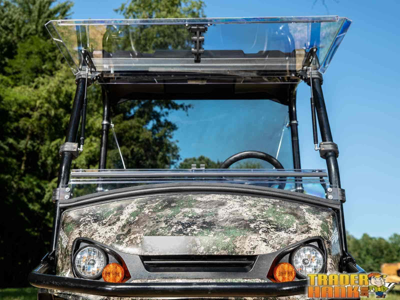 Tracker OX400 Scratch-Resistant Flip Windshield | UTV Accessories - Free shipping