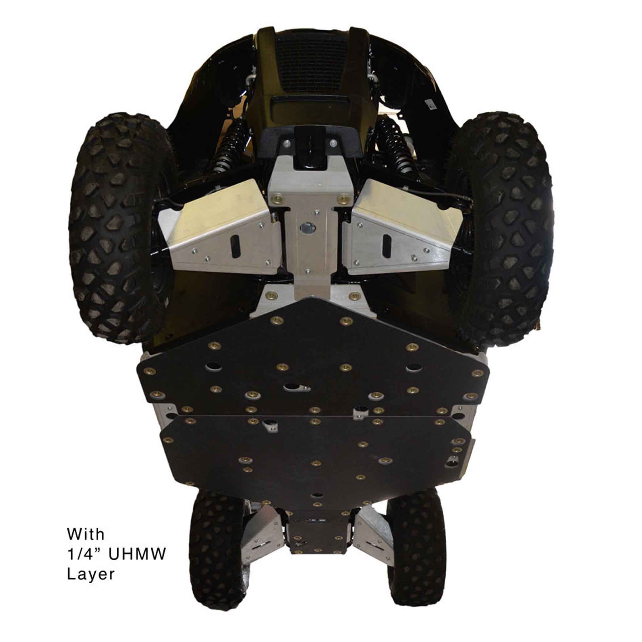 Arctic Cat WildCat Trail Ricochet 8-Piece Complete Aluminum Skid Plate Set
