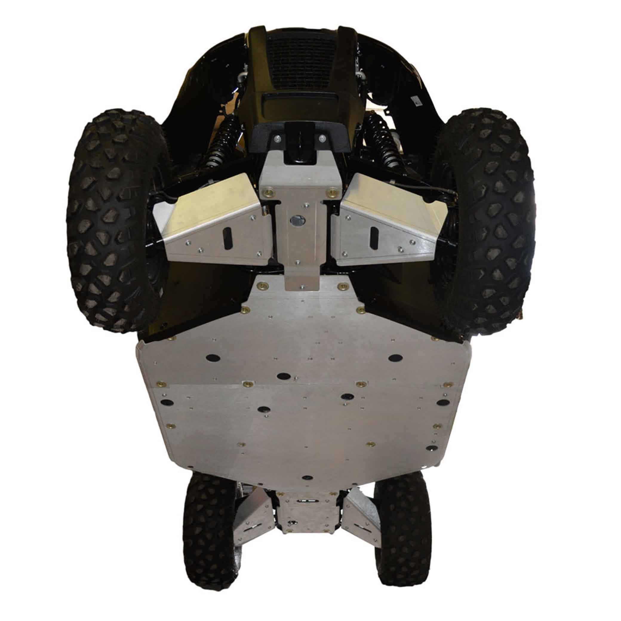 Arctic Cat WildCat Trail Ricochet 8-Piece Complete Aluminum Skid Plate Set