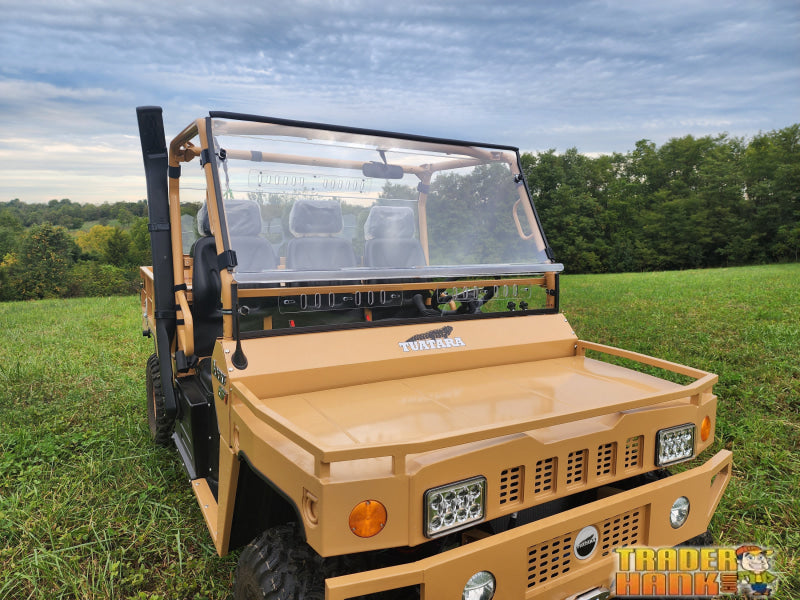 Tuatara - 2 Pc Lexan Windshield w/Clamp and Vent Options | UTV Accessories - Free shipping