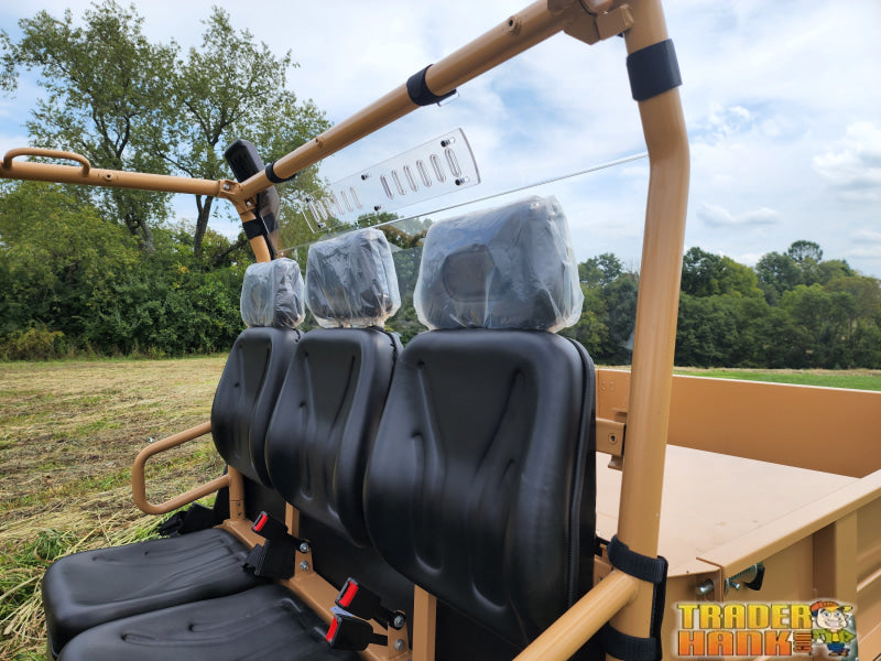 Tuatara - Lexan Back Panel w/Vent and Soft Lower Panel Options | UTV Accessories - Free shipping