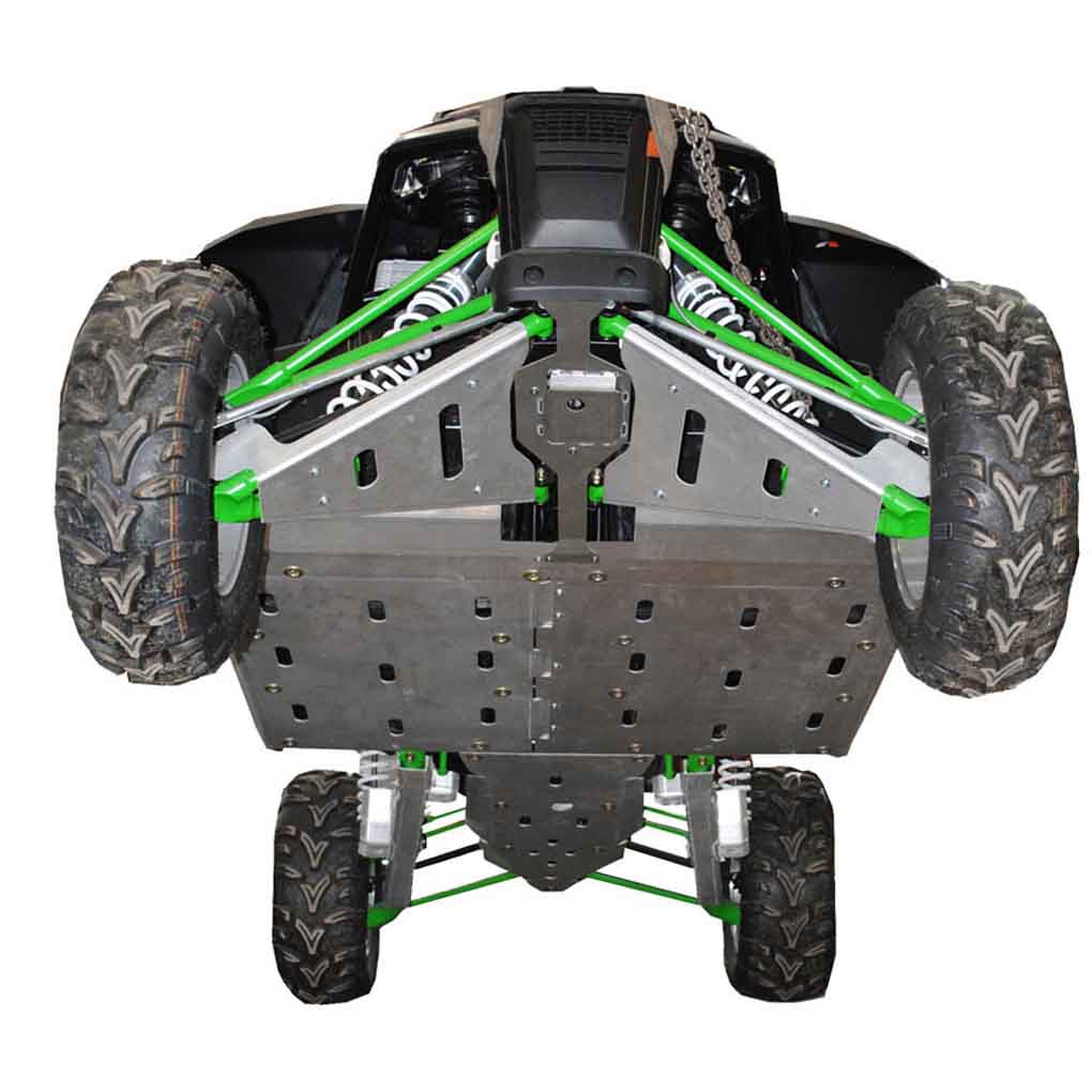 Arctic Cat WildCat Ricochet 8-Piece Complete Aluminum Skid Plate Set