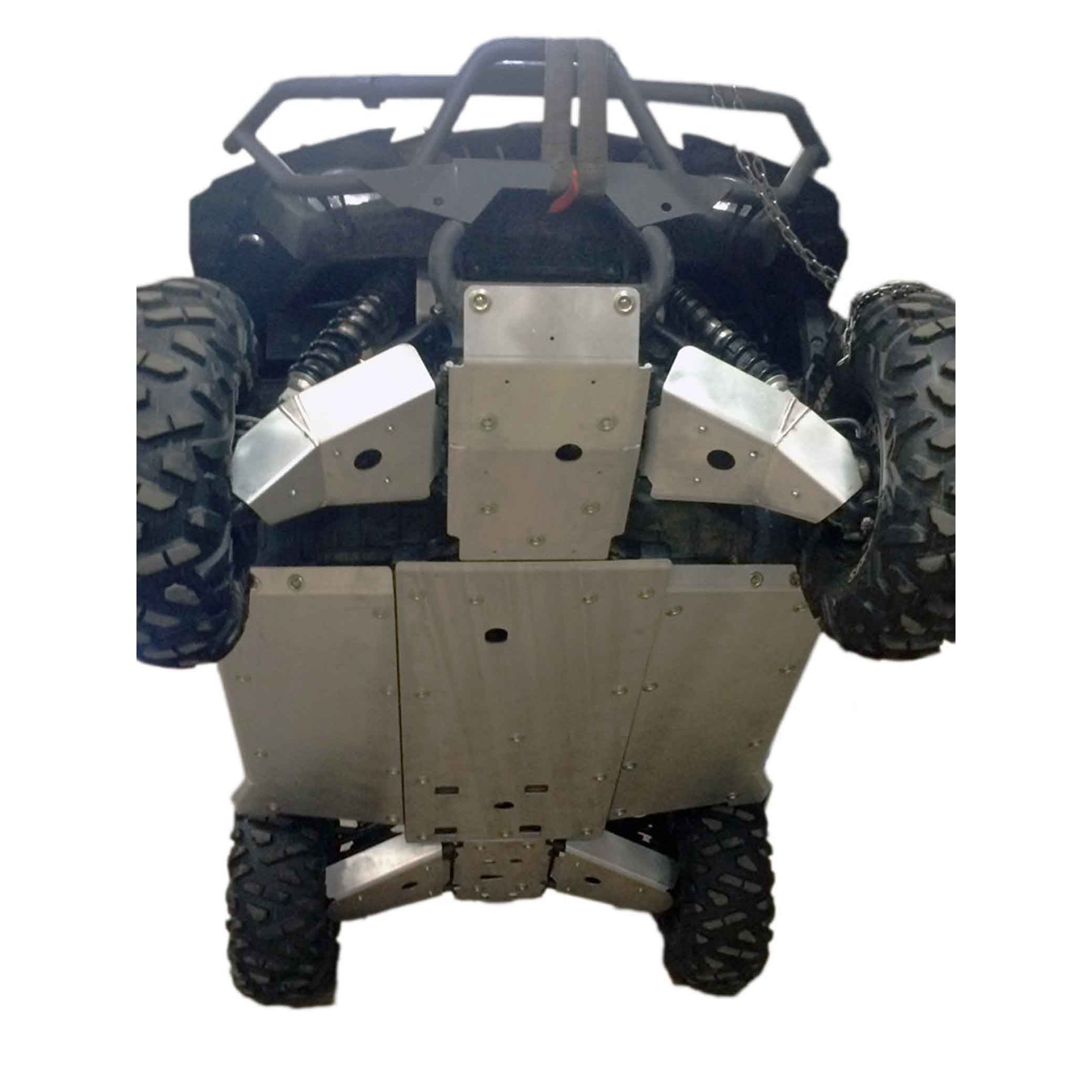 Yamaha Wolverine R-Spec Ricochet 9-Piece Complete Aluminum Skid Plate Set