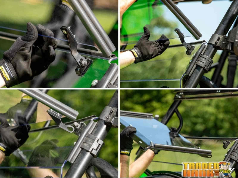 Polaris Ranger XP 1000 3-in-1 Windshield | Free shipping
