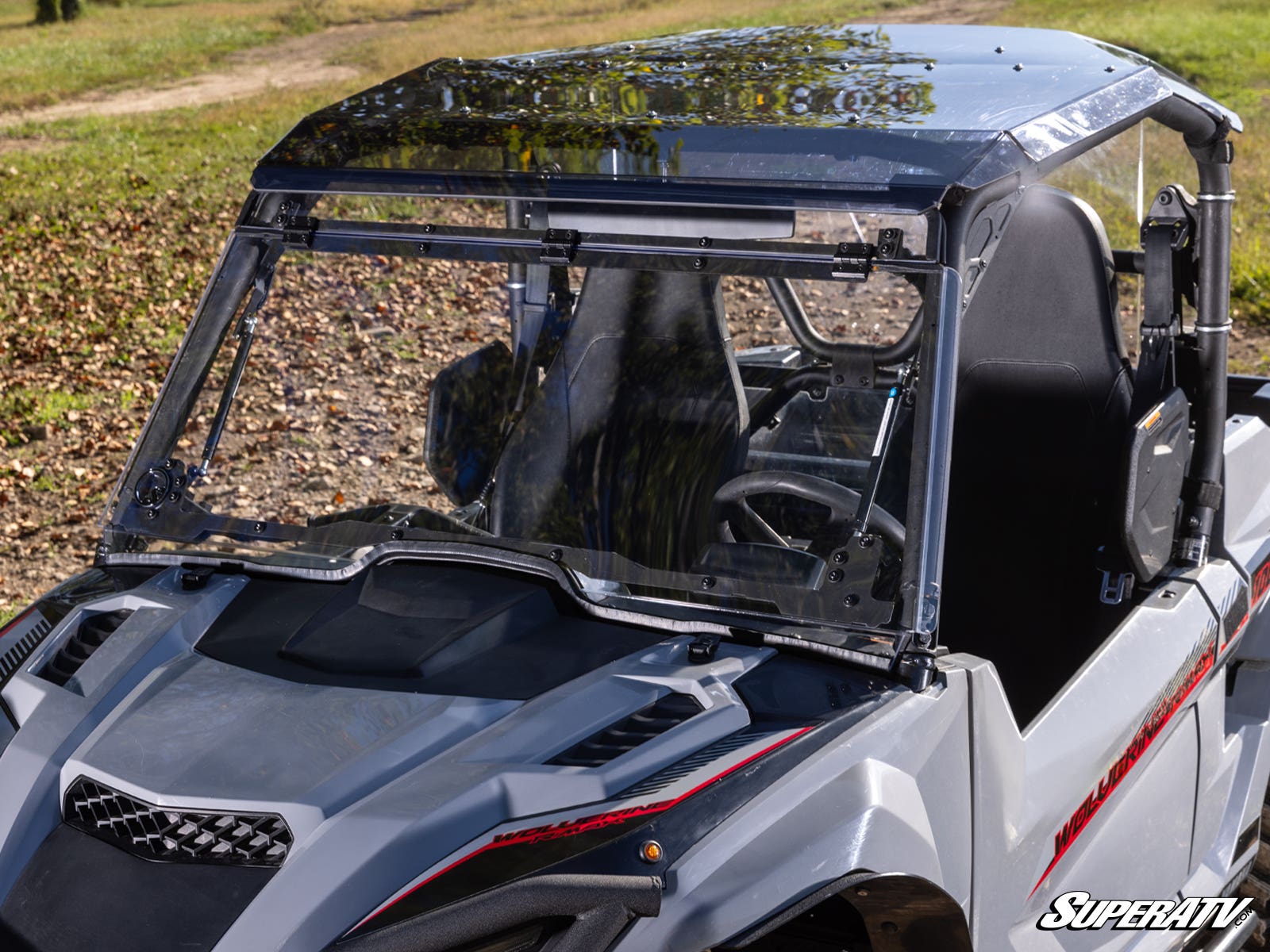Yamaha Wolverine RMAX Flip Windshield