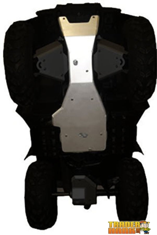 Yamaha Big Bear Straight Axle Model Ricochet Full Frame Skid Plates | ATV Skidplates - Free shipping