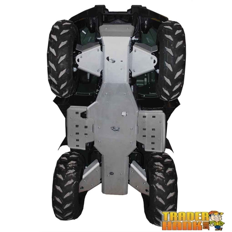Yamaha Grizzly 450 / Yamaha Grizzly 350 Ricochet 8-Piece Complete Aluminum Skid Plate Set | Free shipping